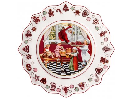 Vánoční dezertní talíř z kolekce ANNUAL CHRISTMAS