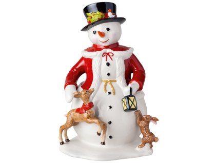 Vánoční dekorace CHRISTMAS TOYS MEMORY Sněhulák 36 cm