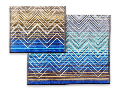 TOLOMEO ručník 60 x 100 cm tyrkysová multicolor