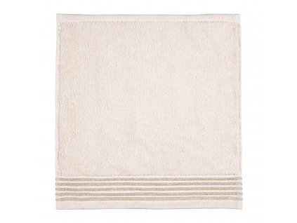 WELLNESS ručník s žinylkou natural 30x30 cm
