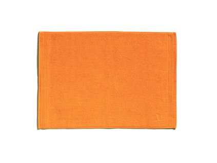 Froté koupelnová předložka SUPERWUSCHEL 50 x 70 cm, oranžová