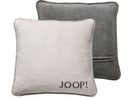 Dekorační polštář JOOP! Melange-Doubleface Ecru-Graphit