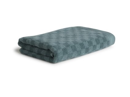 MONOCHROME ručník CHECK 50 x 100 cm, malachite