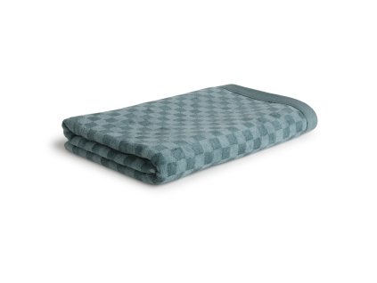 MONOCHROME osuška CHECK 67 x 140 cm, malachite