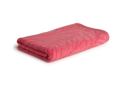 MONOCHROME osuška ORGANIC LINES 67 x 140 cm coral