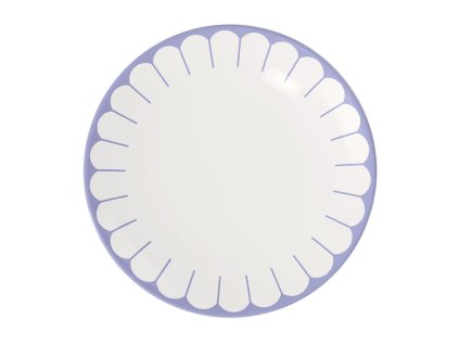 Mělký talíř z kolekce FLEUR BLEU