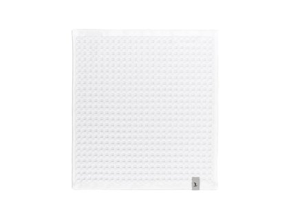 PIQUÉE ručník s waflovým vzorem 30 x 30 cm bílý