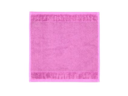 Bambusový ručník 30 x 30 cm růžový