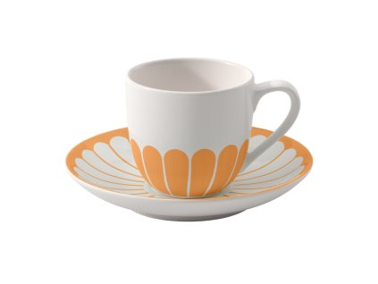 Espresso šálek s podšálkem z kolekce FLEUR SOLEIL