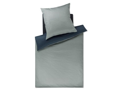 Sada ložního povlečení JOOP! MICRO PATTERN 70 x 90 cm a 140 x 220 cm, modrá