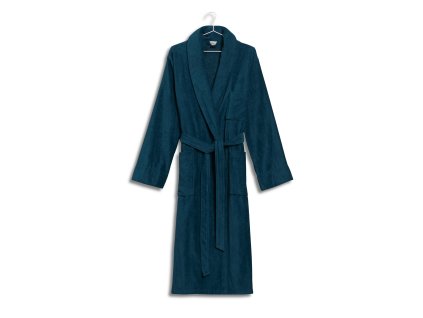 Pánský župan s šálovým límcem VIBRANT OPULENCE vel. XL, sea green
