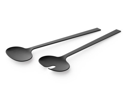 Servírovací souprava na salát LENORA, černá