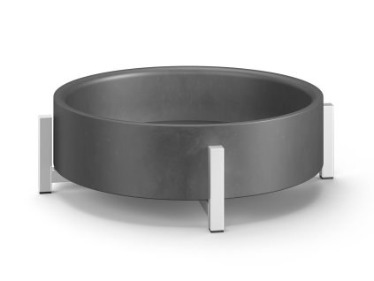 Mísa PERTO, kartáčovaná nerez