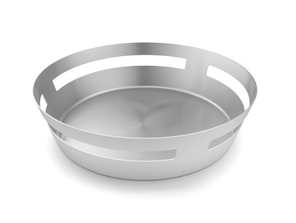 Mísa na pečivo a ovoce VAREO, kartáčovaná nerez