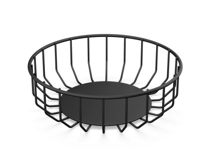 Košík na chleba ABASSO, černý