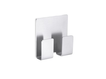 Samolepicí dvojitý háček na ručník APPESO, kartáčovaná nerez