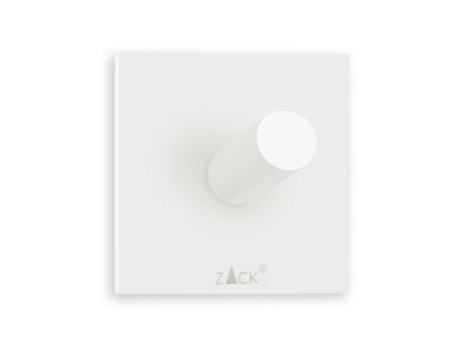 Samolepicí háček na ručníky PECO, hranatý, bílý