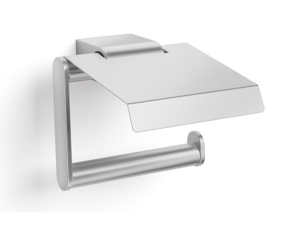 Držák toaletního papíru ATORE s krytem, kartáčovaná nerez