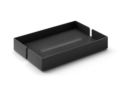 Podložka pod mýdlo POTES, černá