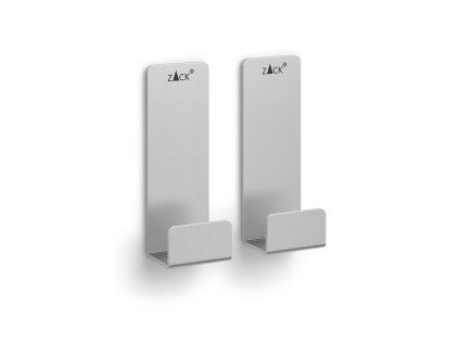 Velký háček na ručníky POTES, set 2 ks, kartáčovaná nerez