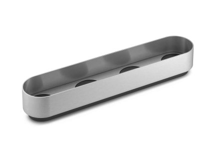 Svícen na čajové svíčky LONTA, kartáčovaná nerez