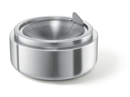 Sklápěcí popelník CONTAS, kartáčovaná nerez