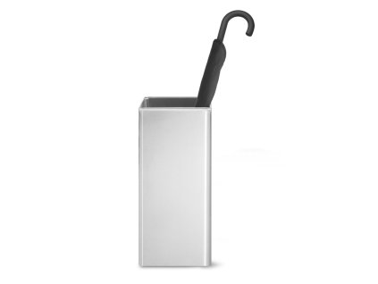 Stojan na deštníky ANGOLO, kartáčovaná nerez