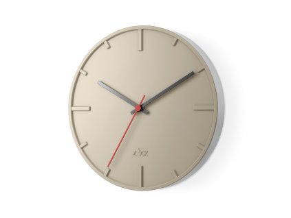 Nástěnné hodiny WANU, 27 cm, béžové