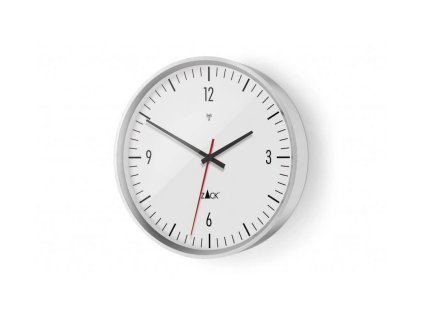 Rádiem řízené nástěnné hodiny VIDA, 30 cm, bílé