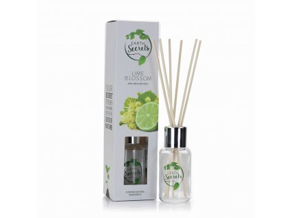 Difuzér EARTH SECRETS - LIME BLOSSOM (limetkový květ), 50 ml