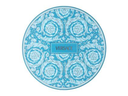 ROSENTHAL VERSACE BAROCCO TEAL Servírovací talíř 33 cm