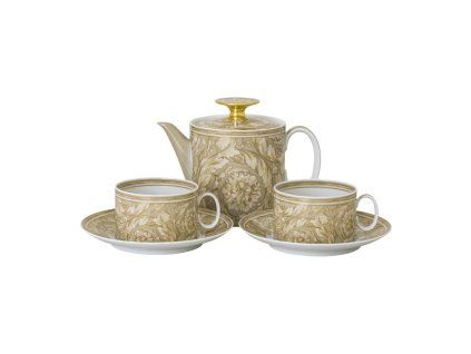 ROSENTHAL VERSACE BAROCCO BEIGE Čajový servis pro 2 osoby