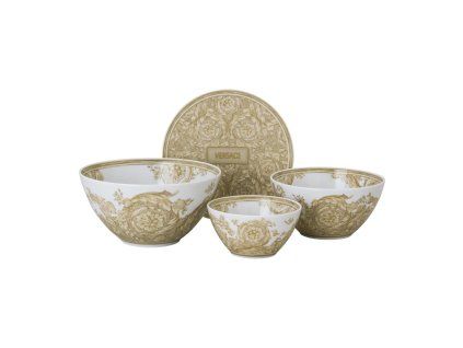 ROSENTHAL VERSACE BAROCCO BEIGE Sada misek 4 ks