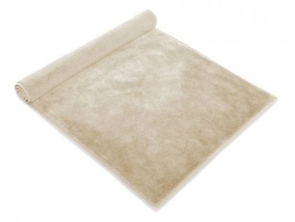 Koupelnová předložka s bambusem 60 x 60 cm ivory +