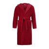 Bavlněný froté župan s kapucí MÖVE, ruby S