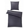 Sada ložního povlečení JOOP! CORNFLOWER 2 x 70 x 90 cm a 200 x 200 cm, tmavě šedá