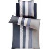 Sada ložního povlečení JOOP! CORNFLOWER STRIPES 2 x 70 x 90 cm a 240 x 220 cm, šedá