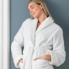 Župan z egyptské bavlny s šálovým límcem PURE LUXURY, XL snow