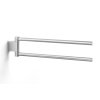 Držák na ručníky ATORE, 46 cm, kartáčovaná nerez