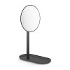 Kosmetické zrcátko s podstavcem OLOMO, černé