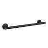 Držák na ručníky SCALA, 51 cm, černý