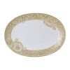 ROSENTHAL VERSACE BAROCCO BEIGE Oválný servírovací talíř 33 cm