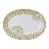 ROSENTHAL VERSACE BAROCCO BEIGE Oválný servírovací talíř 38 cm