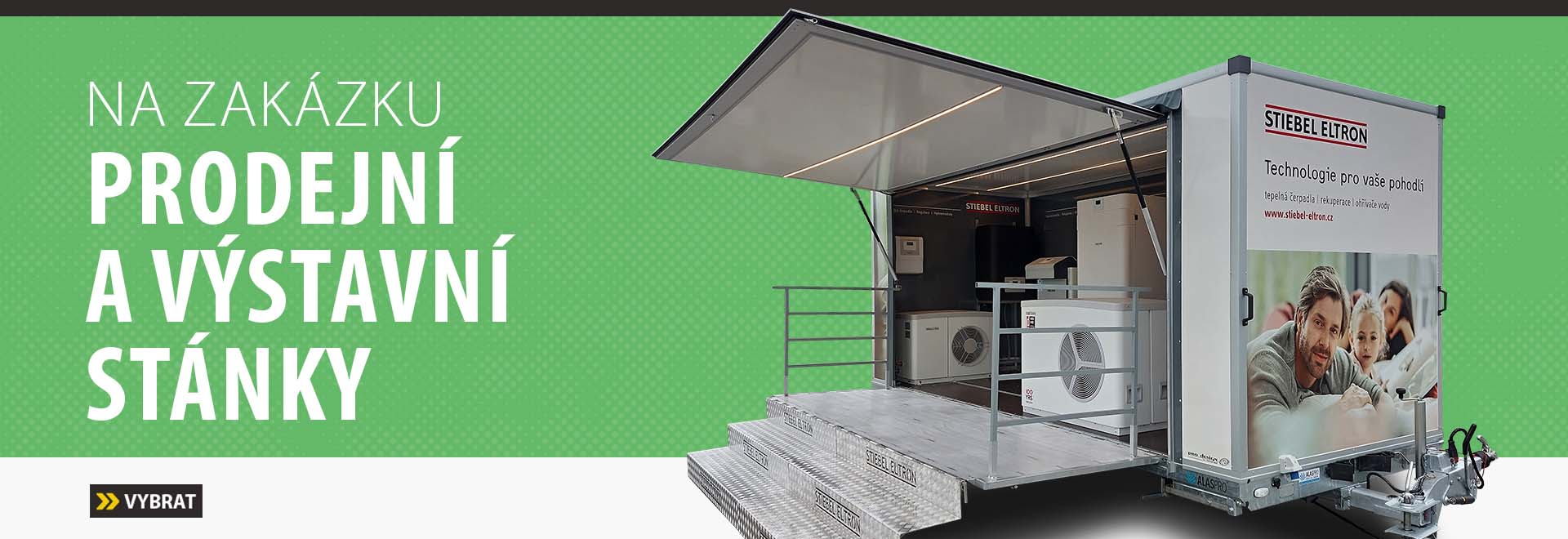 Prodejní a výstavní stánky