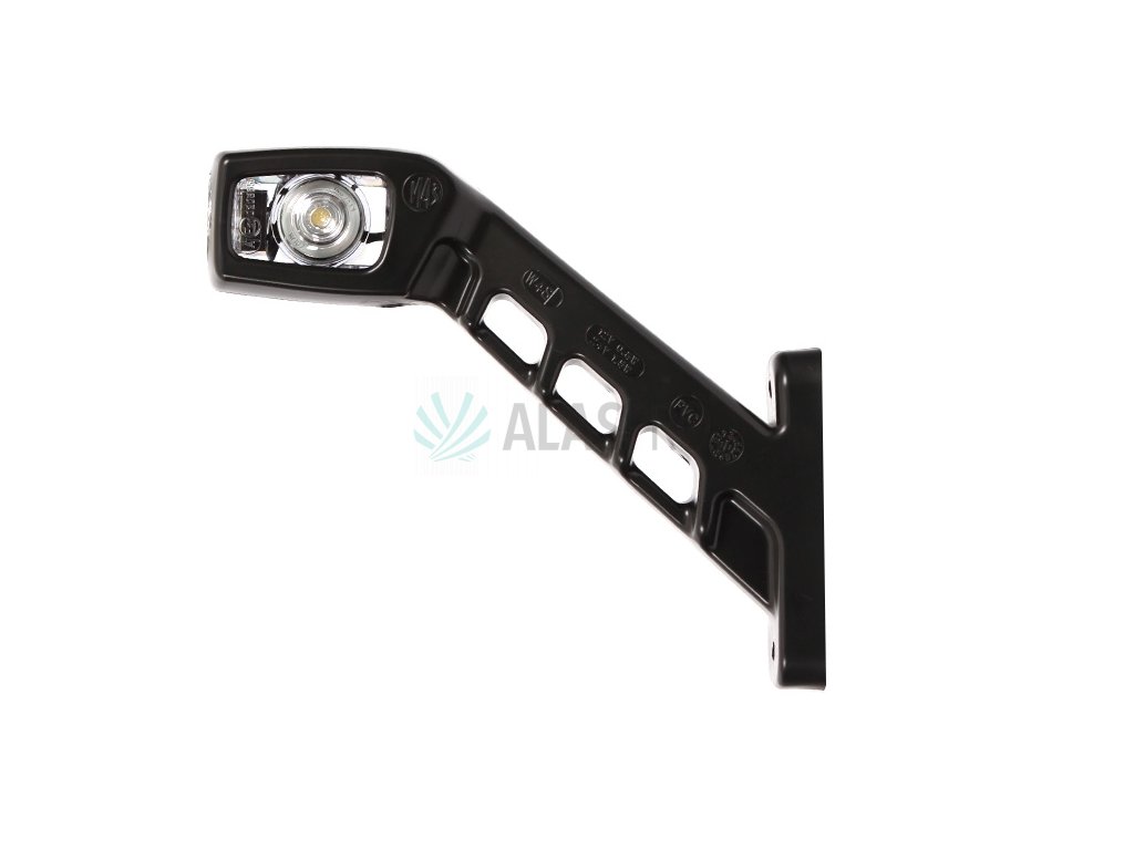 Svítilna doplňková obrysová LED WAS 239L, 12-24V, levá, 187 mm