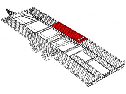 Plech pojezdový VAPP 2506/436 mm (PS k PAV 3.x/x.x/1.96)