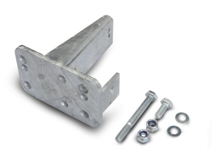 Konzola pro držák opěrného kolečka na brzdu AL-KO 161S/161S PLUS/251S/251S PLUS/251G