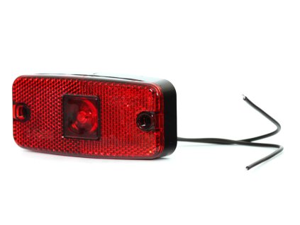 Svítilna zadní obrysová LED WAS W46, 12-24V s odrazkou