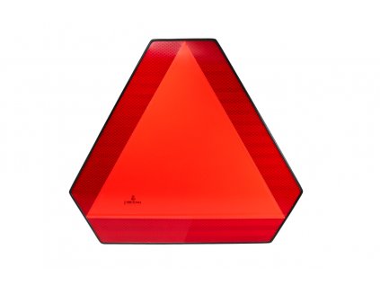 Odrazový trojúhelník pro vozidla do 30 km/h, Alu plech 1 mm s lemem