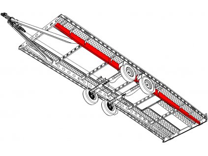 Nosník VAPP PAV 7.7 levý